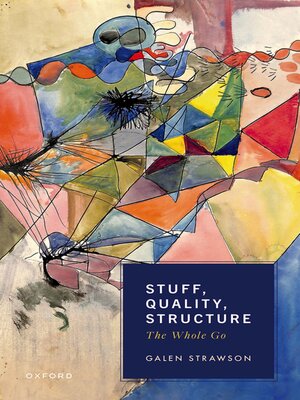 cover image of Stuff, Quality, Structure